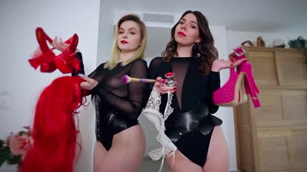 Sissy Training of a Maid - Ibicella & Lucy Sanivy